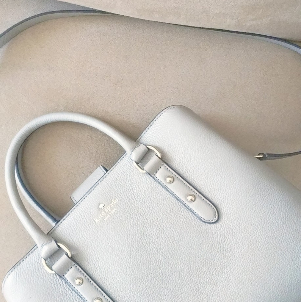 Gray Kate Spade Purse